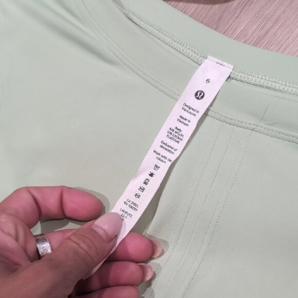 Lululemon Athletica Light Green Long Sleeve Top - Picture 6 of 9